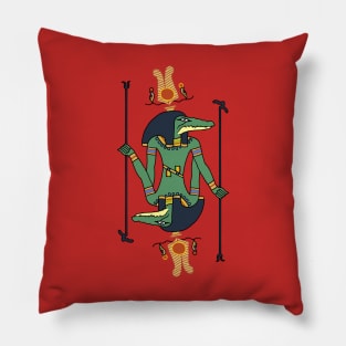 Sobek- God of Crocodiles Pillow