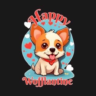 Happy Valentines Puppy T-Shirt