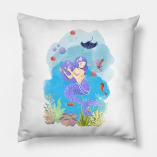 Sea Bottom Pillow