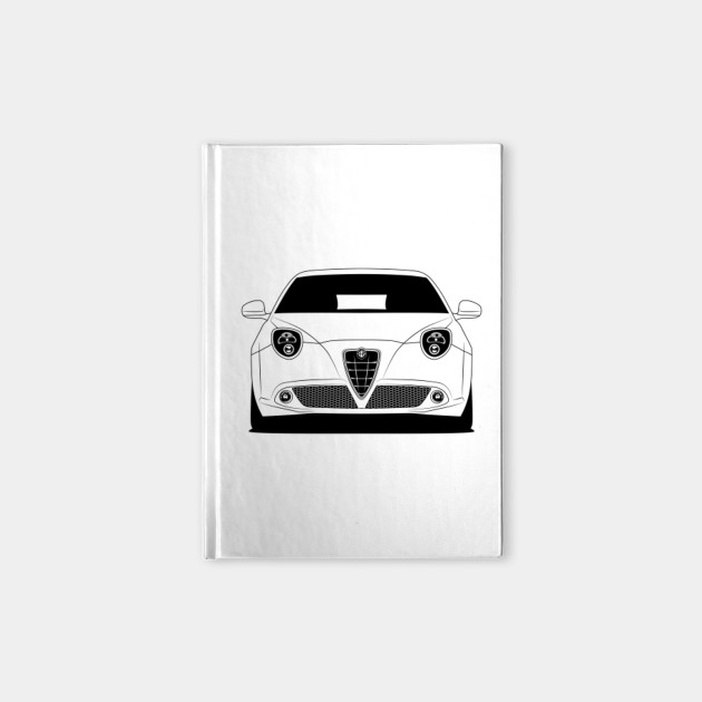 Alfa Romeo Mito Multi Color Alfa Romeo Mito Notebook Teepublic