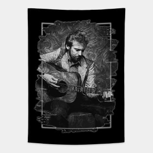 keith whitley \\ Brush Art Tapestry