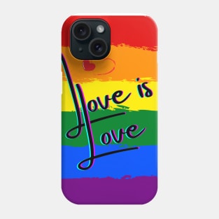 Pride Love is Love Phone Case