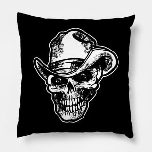 Cowboy skull Pillow