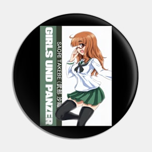 Saori Takebe Girls UND Panzer Pin