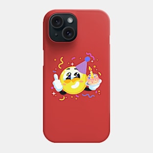 Funny Birthday Emoji Phone Case