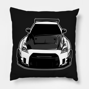 skyline r35 gtr godzilla jdm Pillow