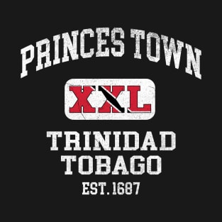 Princes Town, Trinidad and Tobago - XXL Athletic design T-Shirt