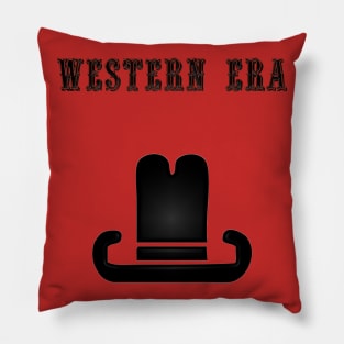 Western Era - Cowboy Hat 3 Pillow