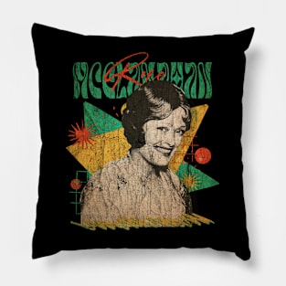 VINTAGE POP RETRO -Rue McClanahan SMile - STYLE 70S Pillow