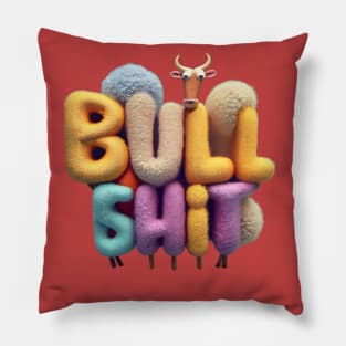 Bull Shit Pillow