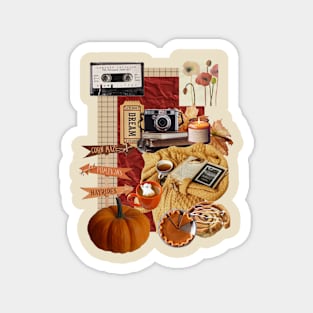 Autumn vibes Magnet