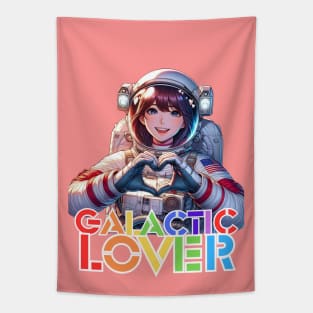 Kawaii, Anime Girl, Cosmic Love | Catsie Cat Tapestry