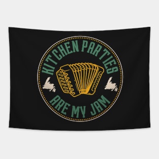 Kitchen Parties Are My Jam || Newfoundland and Labrador || Gifts || Souvenirs || Clothing Tapestry