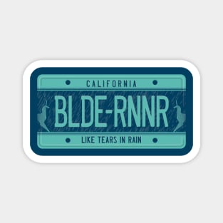 Runner License Plate Magnet