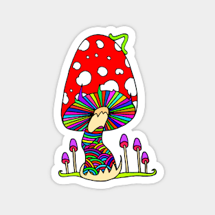 Mother Mushroom Magnet