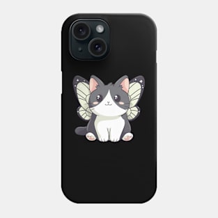 Kawaii Cat-terfly Phone Case