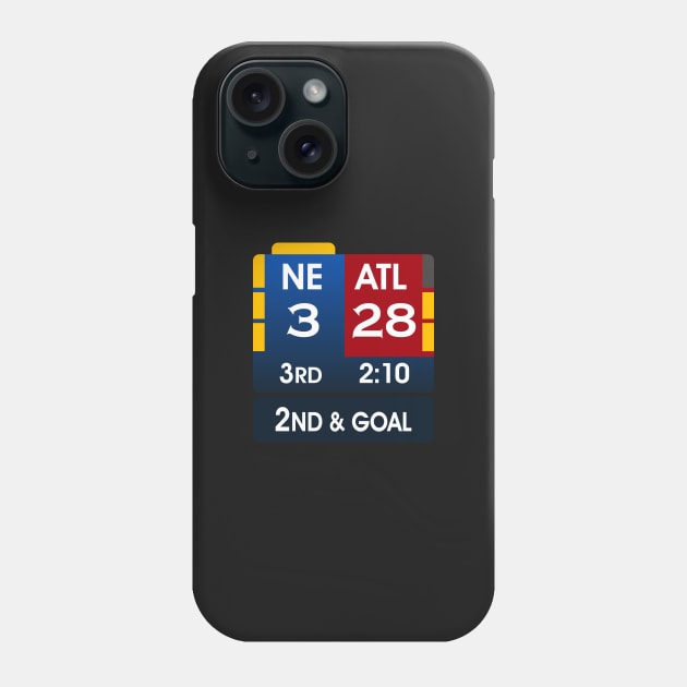 The Falcons 28-3 Lead Phone Case by pororopow