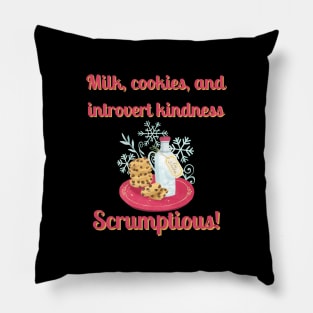 Introvert Christmas Kindness Pillow