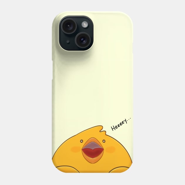 Little Chicken Hey Phone Case by Sketchbook ni Abi