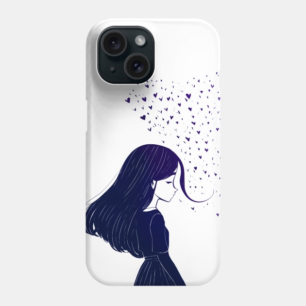 Love Is In The Air Phone Case by CreativeSage