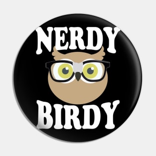 Nerdy Birdie Pin