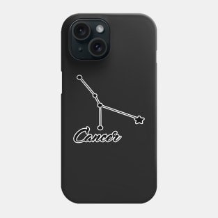 Cancer Zodiac Constellation Design Phone Case