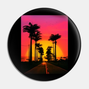 Sunset drive Pin