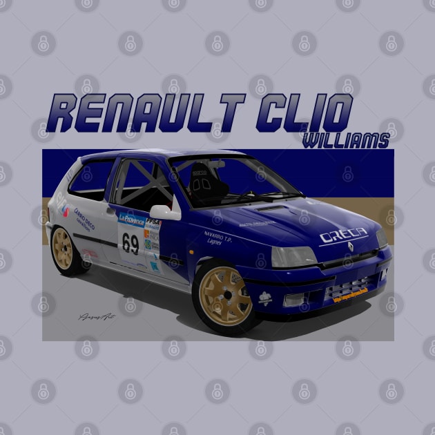 Renault Clio Williams by PjesusArt