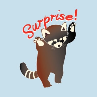 Red Panda Surprise T-Shirt