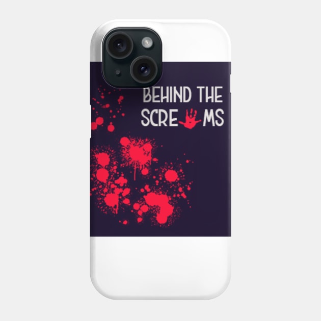 Title Logo Phone Case by Behind The Screams Podcast