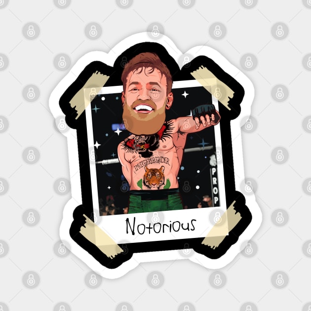 Notorious Conor McGregor Picture Perfect Magnet by portraiteam