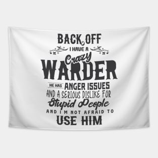 Crazy Warder (Dark) Tapestry