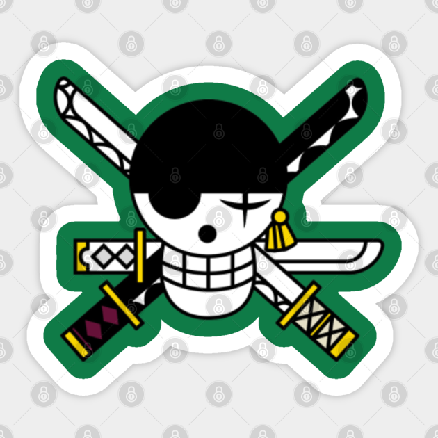 One Piece Team Roronoa Zoro T Shirt One Piece Sticker Teepublic