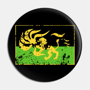 Zamunda Distressed Pin