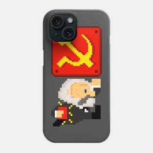 Karl Marx Pixel Art Phone Case