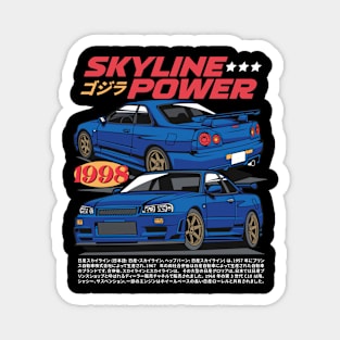 JDM R34 Magnet