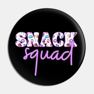 Christmas Snack Squad Pin