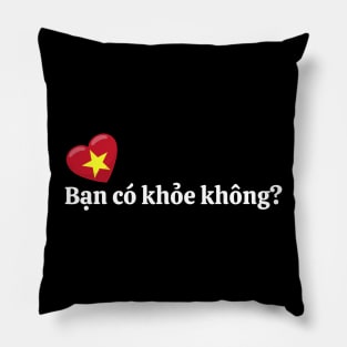 Vietnam Flag Ban co khoe khong Pillow