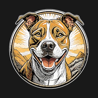 American Staffordshire Terrier dog T-Shirt