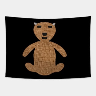 The Letter Teddy Tee Tapestry