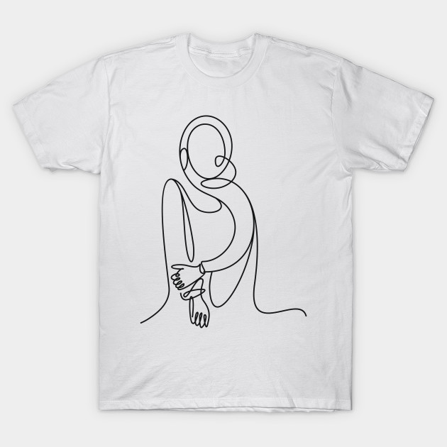 linear t shirt