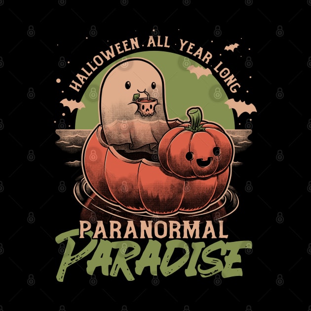 Halloween Paradise Cute Ghost - Vacation Funny by Studio Mootant