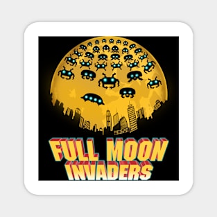 Full Moon Invaders Magnet