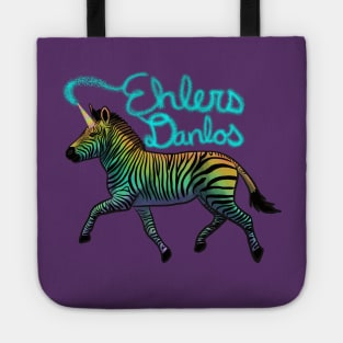 Ehlers Danlos Rainbow Zebracorn Tote