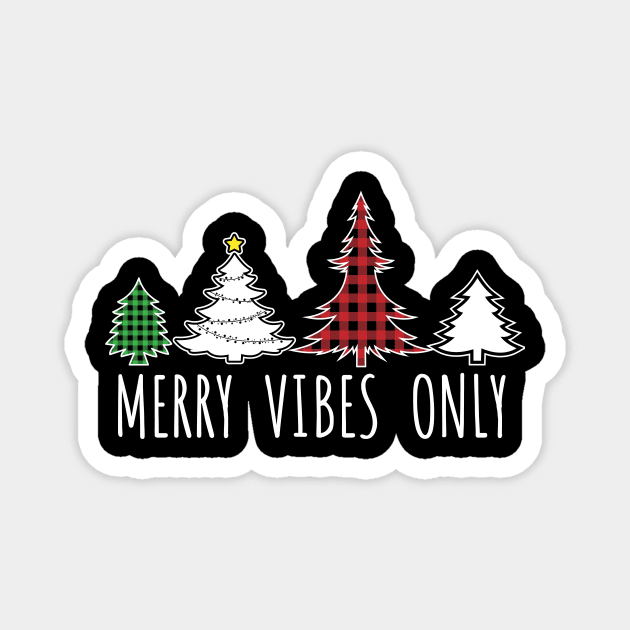 Merry vibes only pjs top