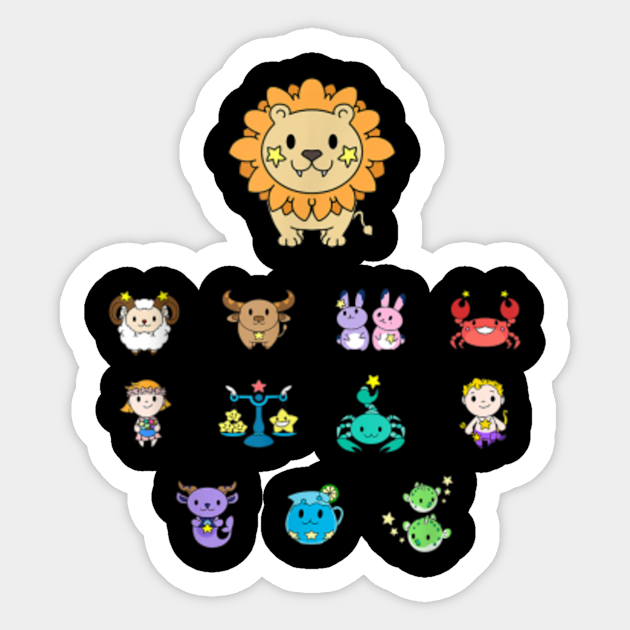 Leo Horoscope Birthday Gift Anime Zodiac Birthday Gift Ideas For Leo Zodiac Sticker Teepublic Anime love got anime anime art cool animes anime zodiac chica anime manga otaku anime birthday games birthday scenario gemini zodiacal constellations by ayasal on deviantart. teepublic