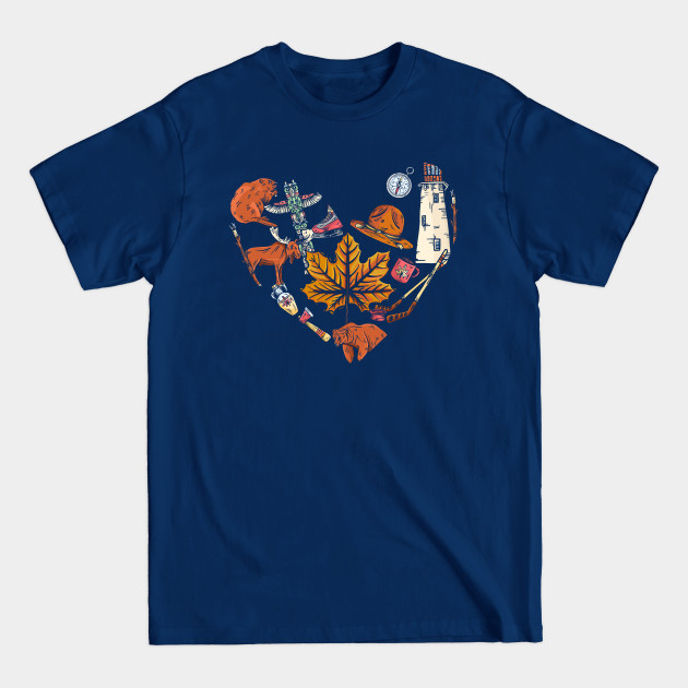 Disover Canadian Canada - Canada - T-Shirt