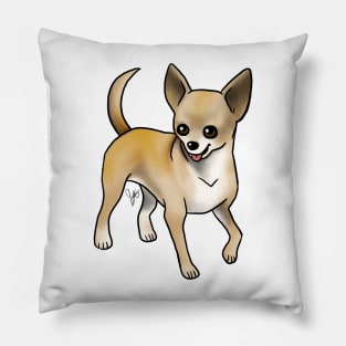 Dog - Chihuahua - Short Haired - Fawn Pillow