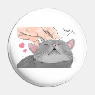 Purrrrrr Pin