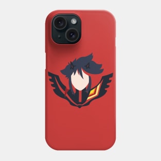 Ryuko and Senketsu minimalist headshot Phone Case